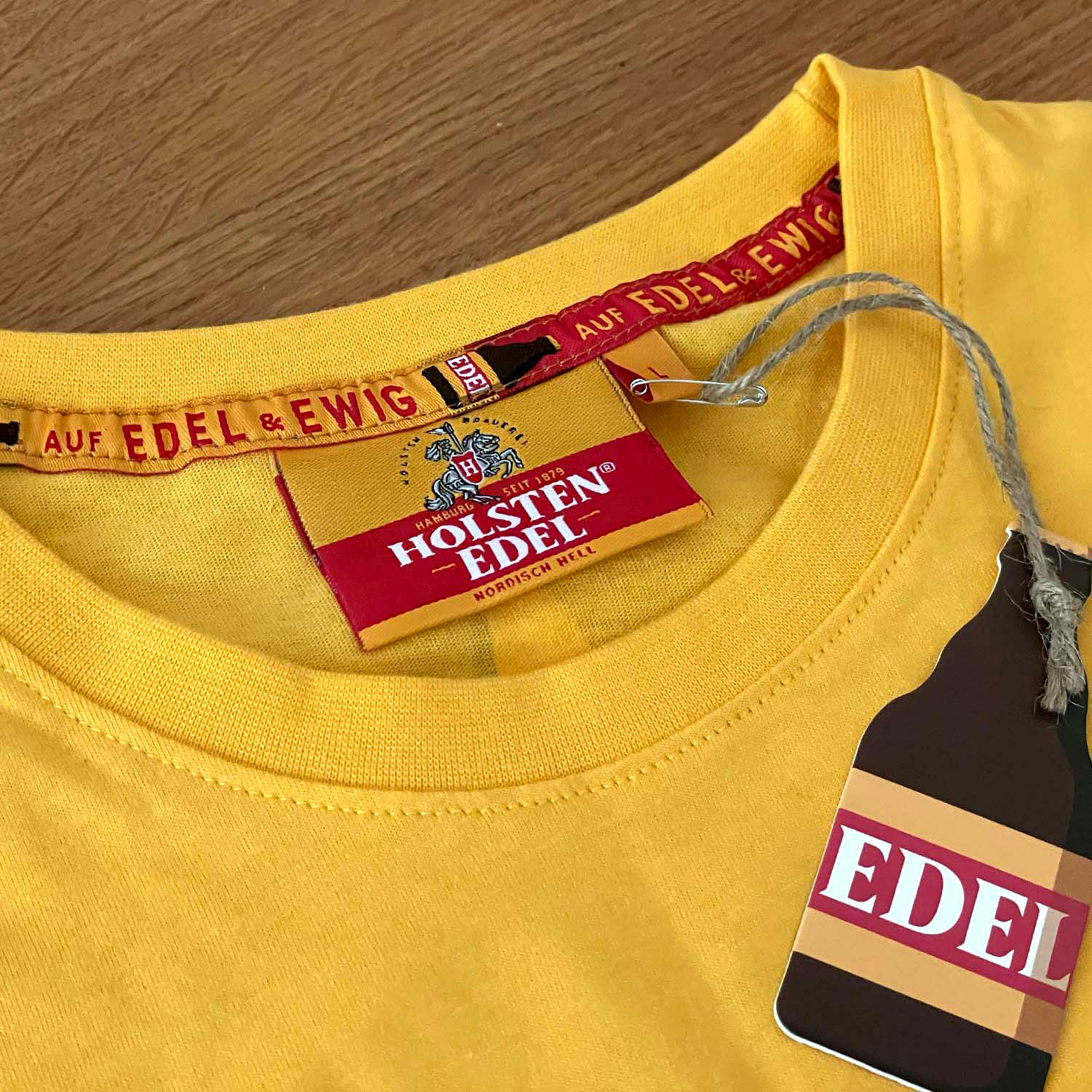 Edel T-Shirt, gelb