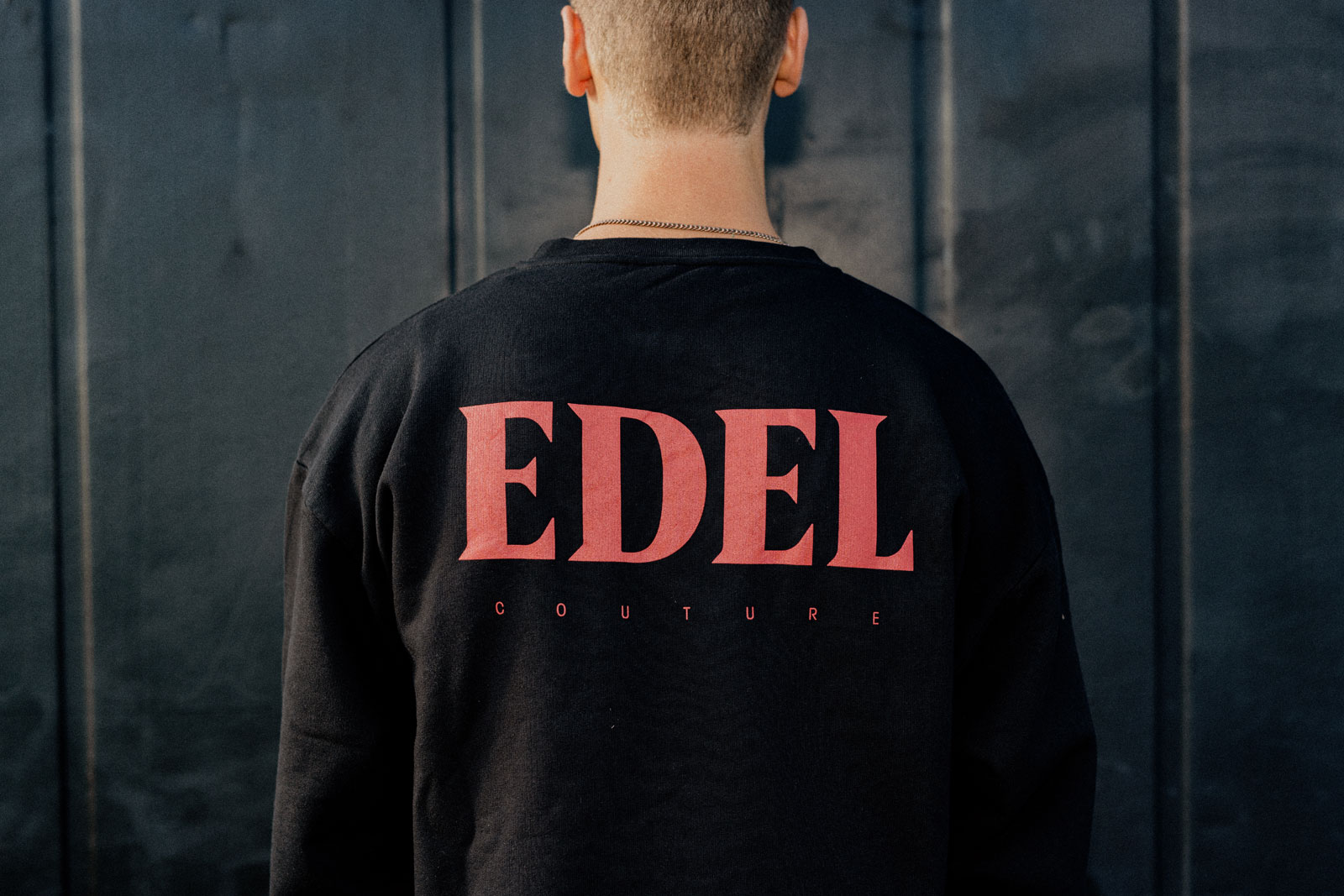 Edel Crew-Neck Sweater, Black